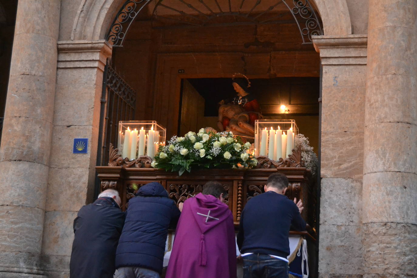 Nuestra Señora de las Angustias recorre Ciudad Rodrigo