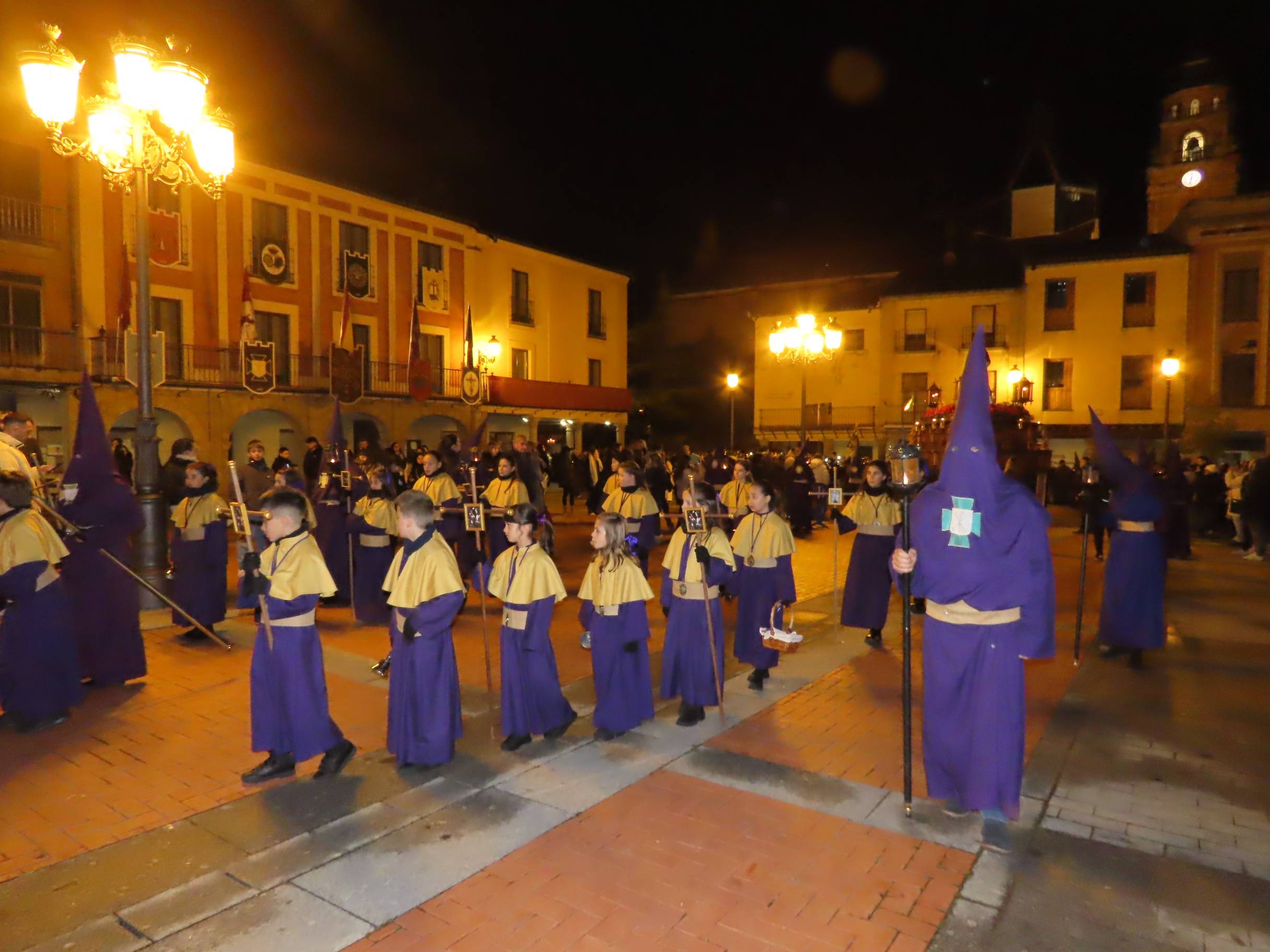 La emoción arranca aplausos en la procesión del Nazareno de Peñaranda de Bracamonte