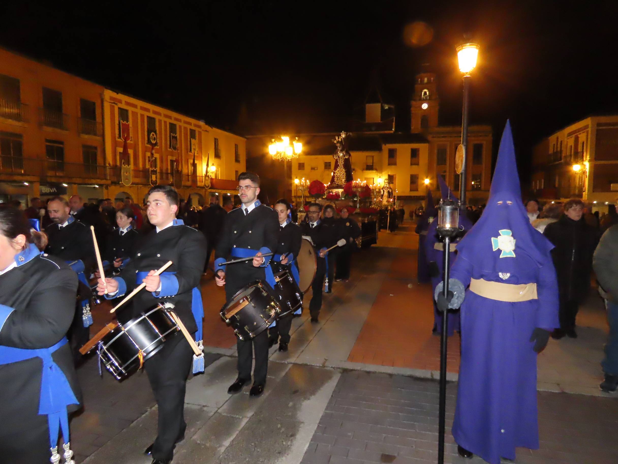 La emoción arranca aplausos en la procesión del Nazareno de Peñaranda de Bracamonte