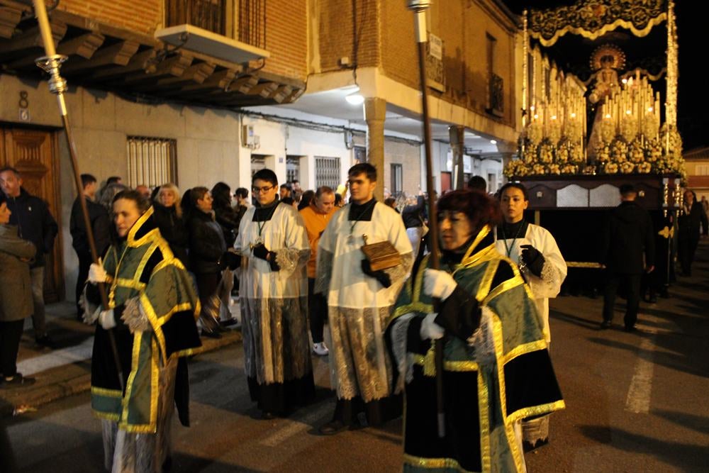 La Esperanza protagoniza la Madrugada en Peñaranda de Bracamonte