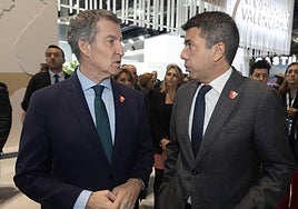 Feijóo reafirma su apoyo a Mazón por ser «coherente y valiente» y dice que ya se verá si repite como candidato