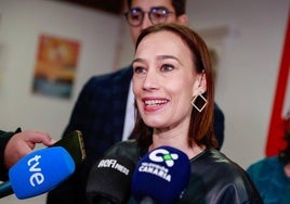 La secretaria de Organización del PSOE en Canarias, Nira Fierro.