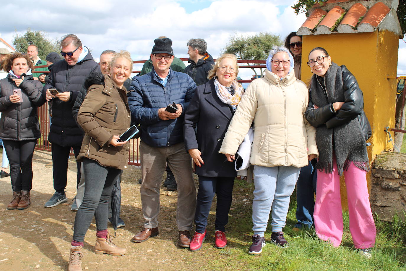Los quintos de Cespedosa de Tormes celebran la carrera de cintas