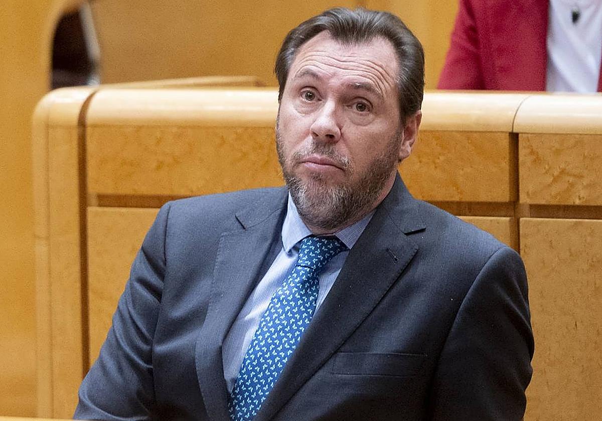 El ministro de Transportes y Movilidad Sostenible, Óscar Puente.