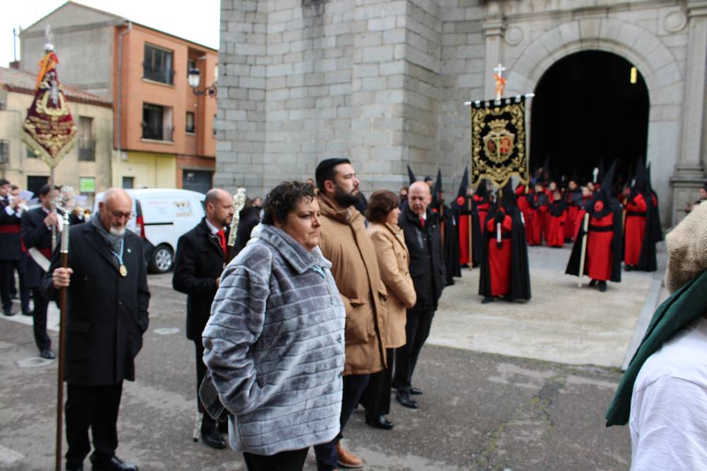 Emocionante procesión del Resucitado en Peñaranda