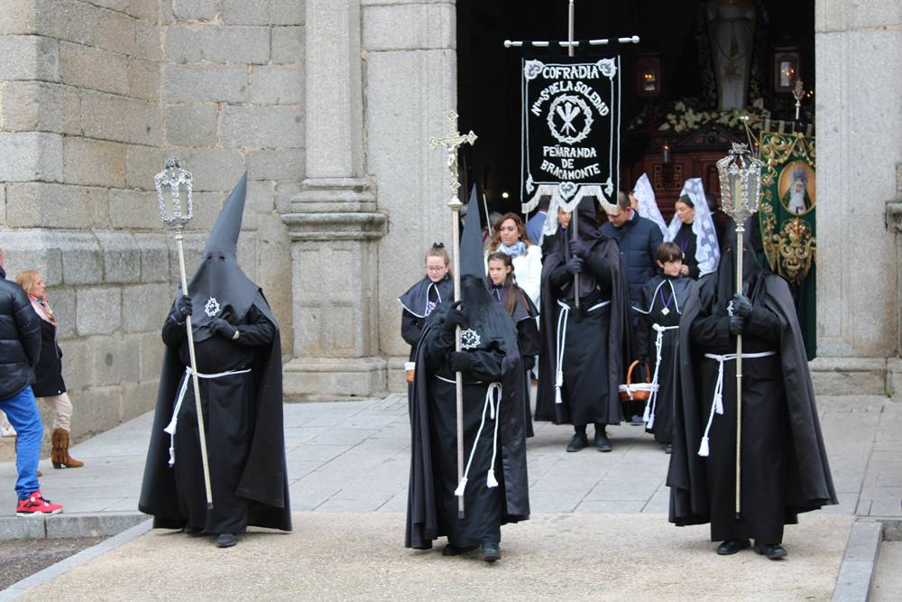 Emocionante procesión del Resucitado en Peñaranda