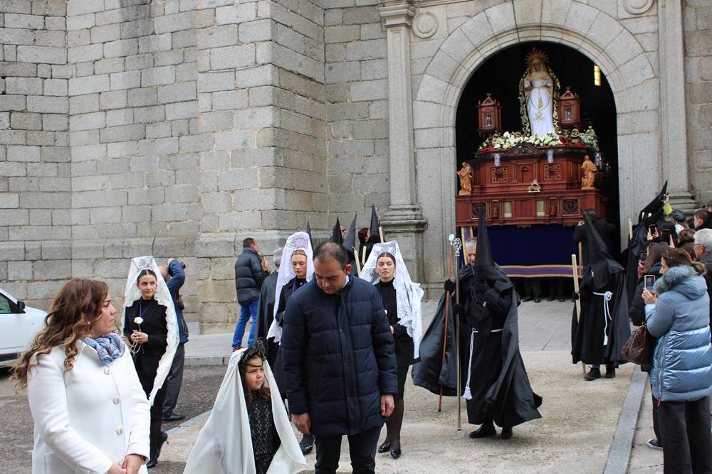 Emocionante procesión del Resucitado en Peñaranda