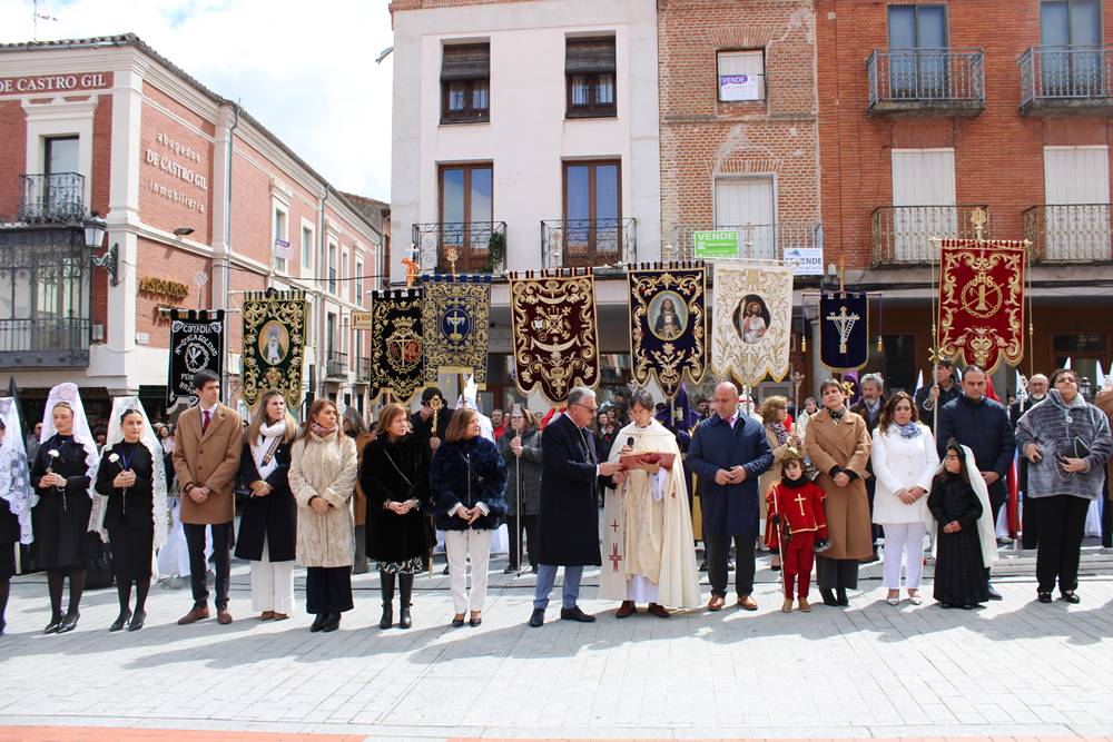 Emocionante procesión del Resucitado en Peñaranda
