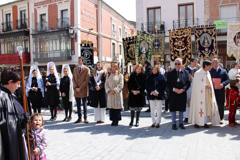 Emocionante procesión del Resucitado en Peñaranda
