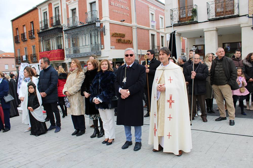 Emocionante procesión del Resucitado en Peñaranda