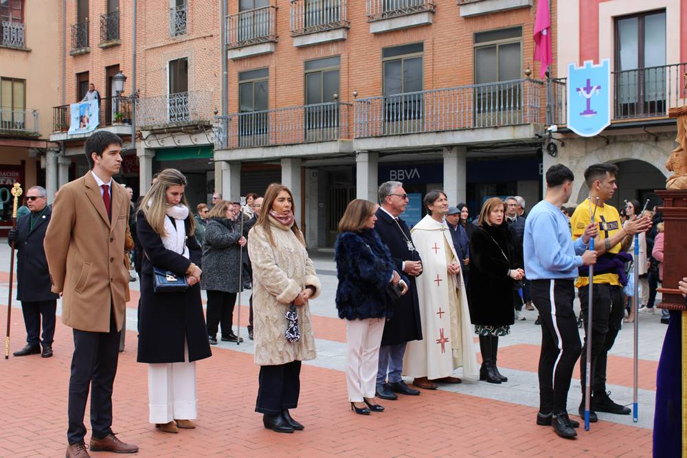 Emocionante procesión del Resucitado en Peñaranda