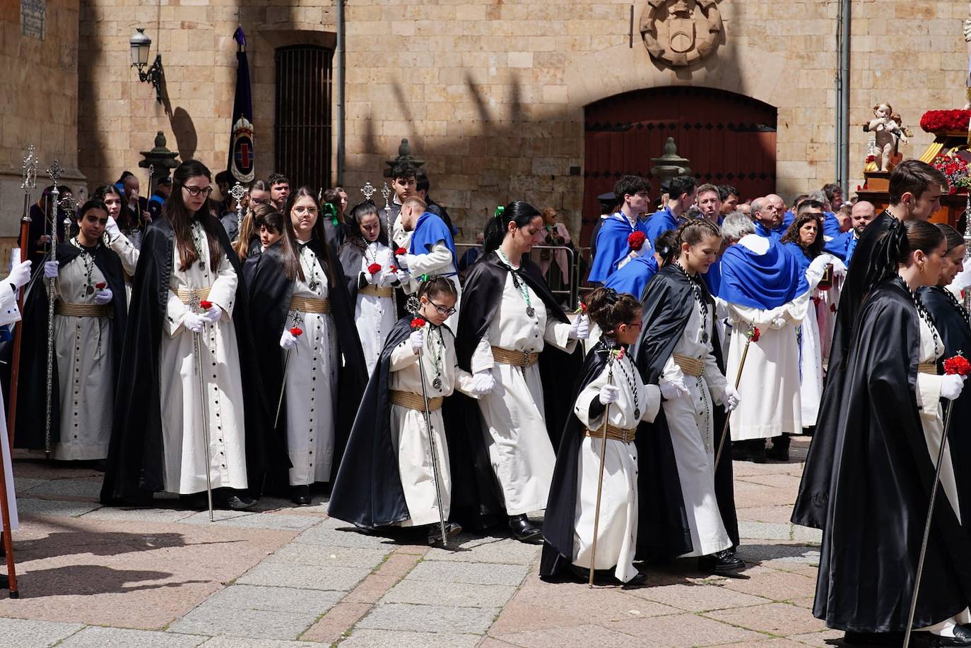 La procesión del Encuentro, en imágenes