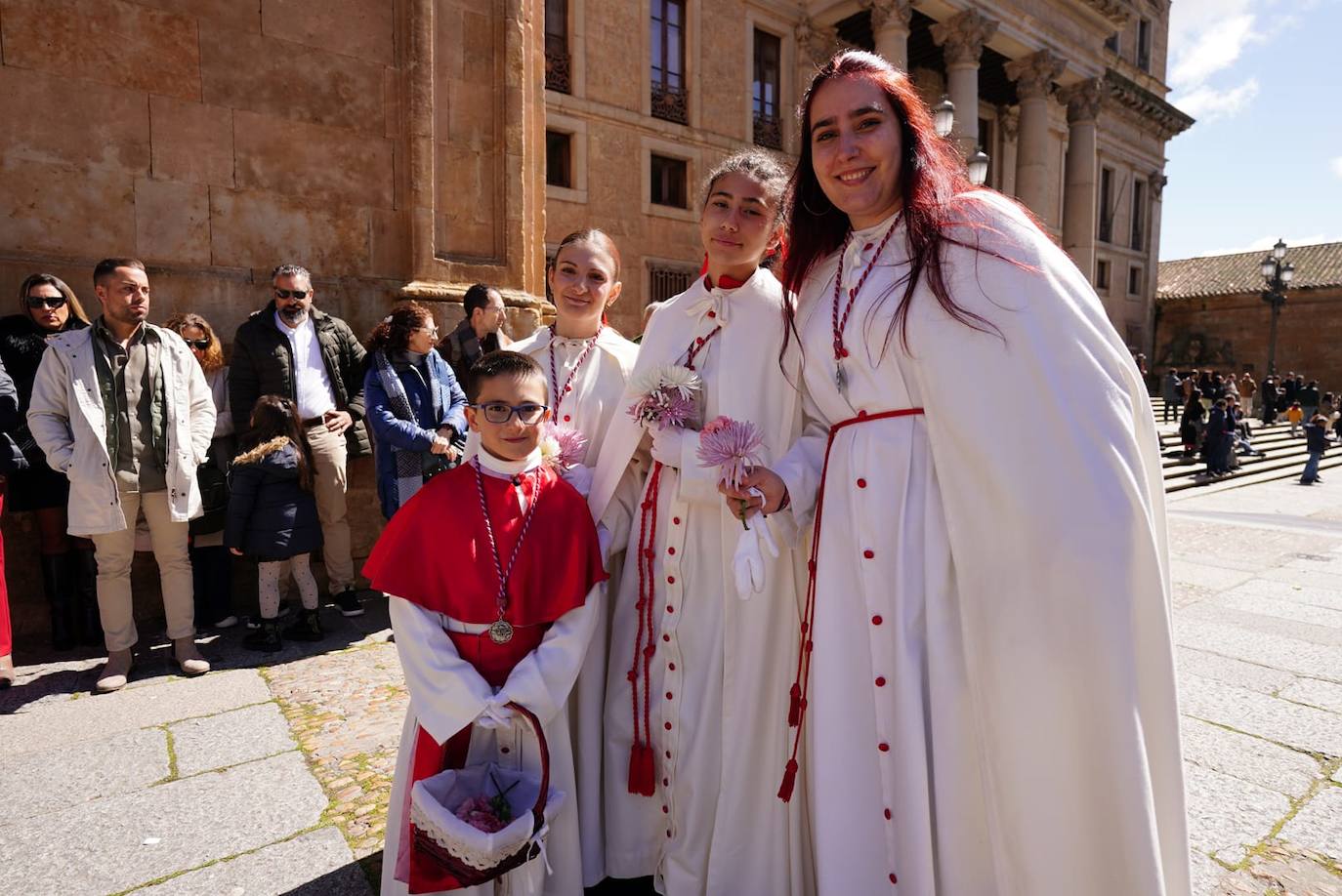 La procesión del Encuentro, en imágenes