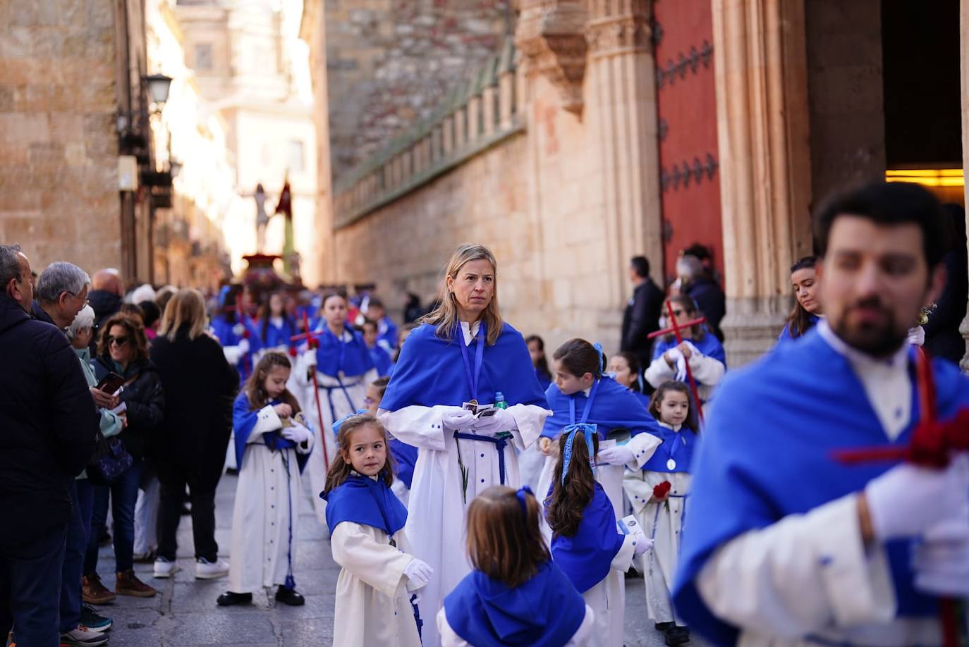 La procesión del Encuentro, en imágenes