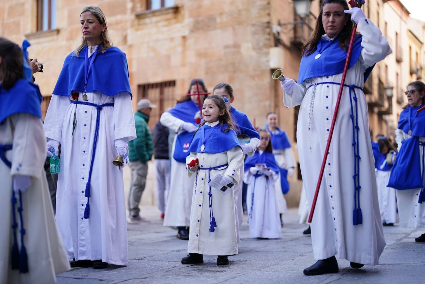La procesión del Encuentro, en imágenes