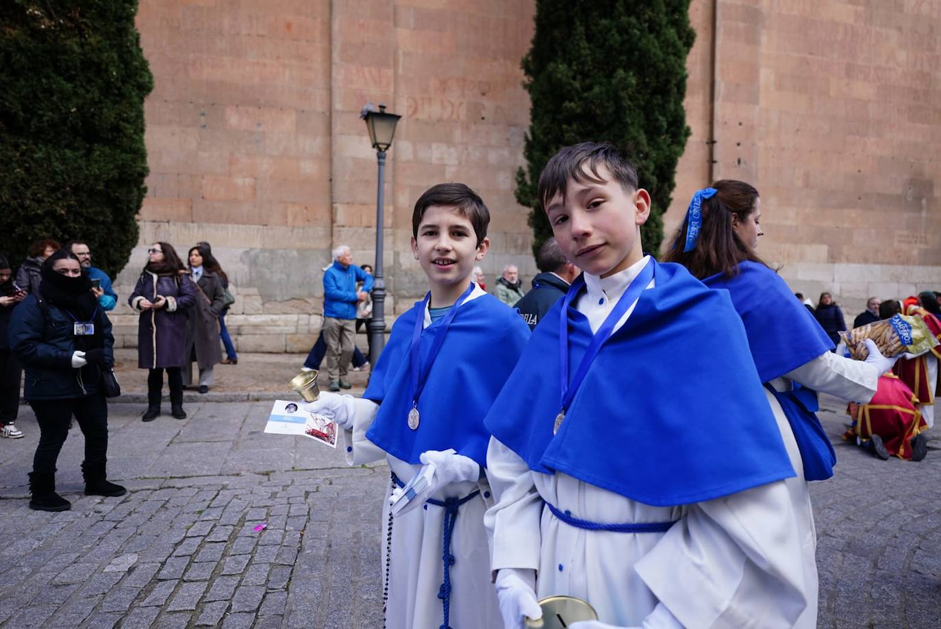 La procesión del Encuentro, en imágenes