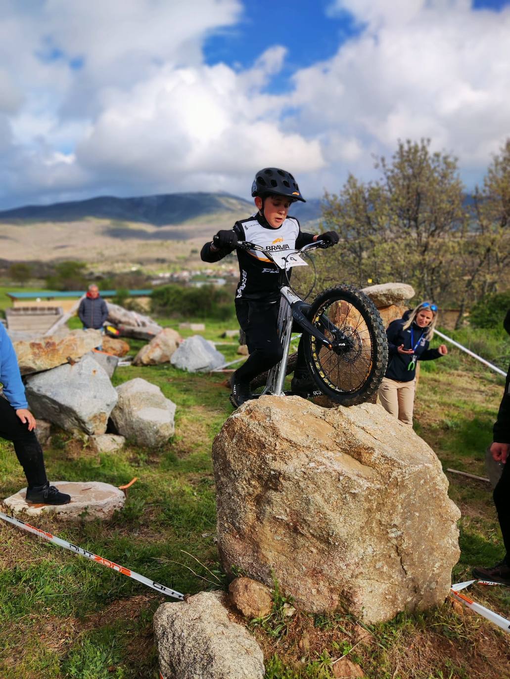 Béjar acoge el campeonato de trial de Castilla y León