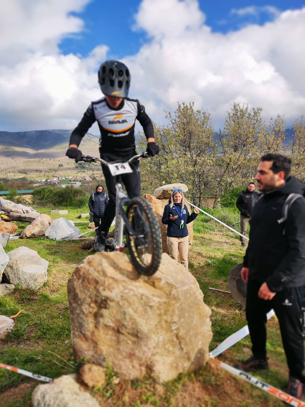 Béjar acoge el campeonato de trial de Castilla y León
