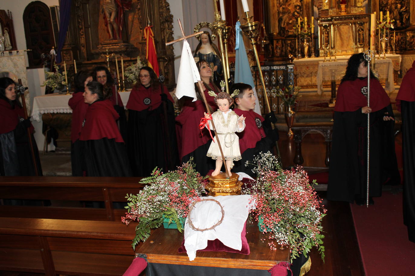Los niños despiden la Semana Santa bejarana con la procesión de Jesús de Pasión y Gloria