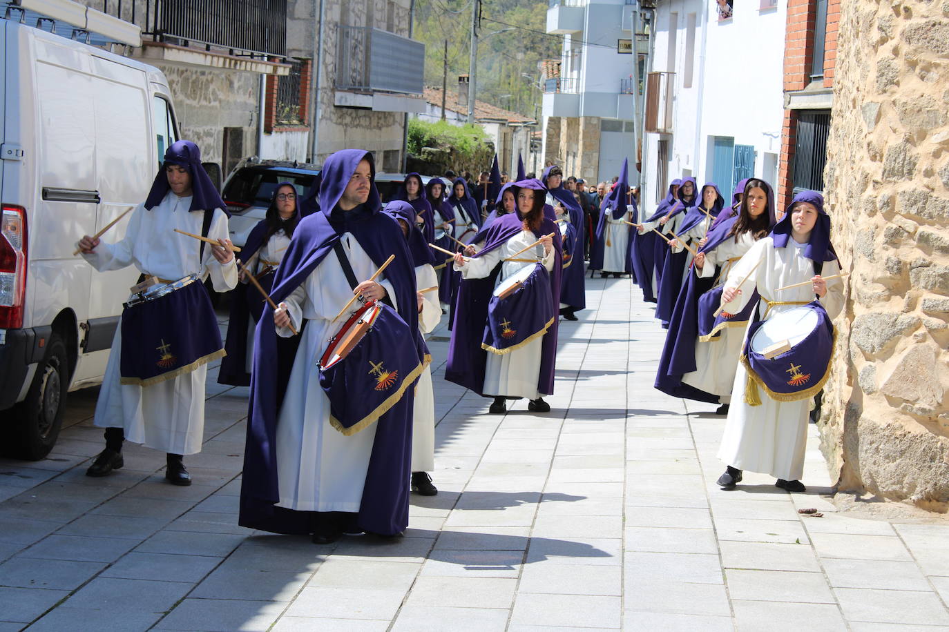 Sanchotello celebra el encuentro de Jesús con su madre