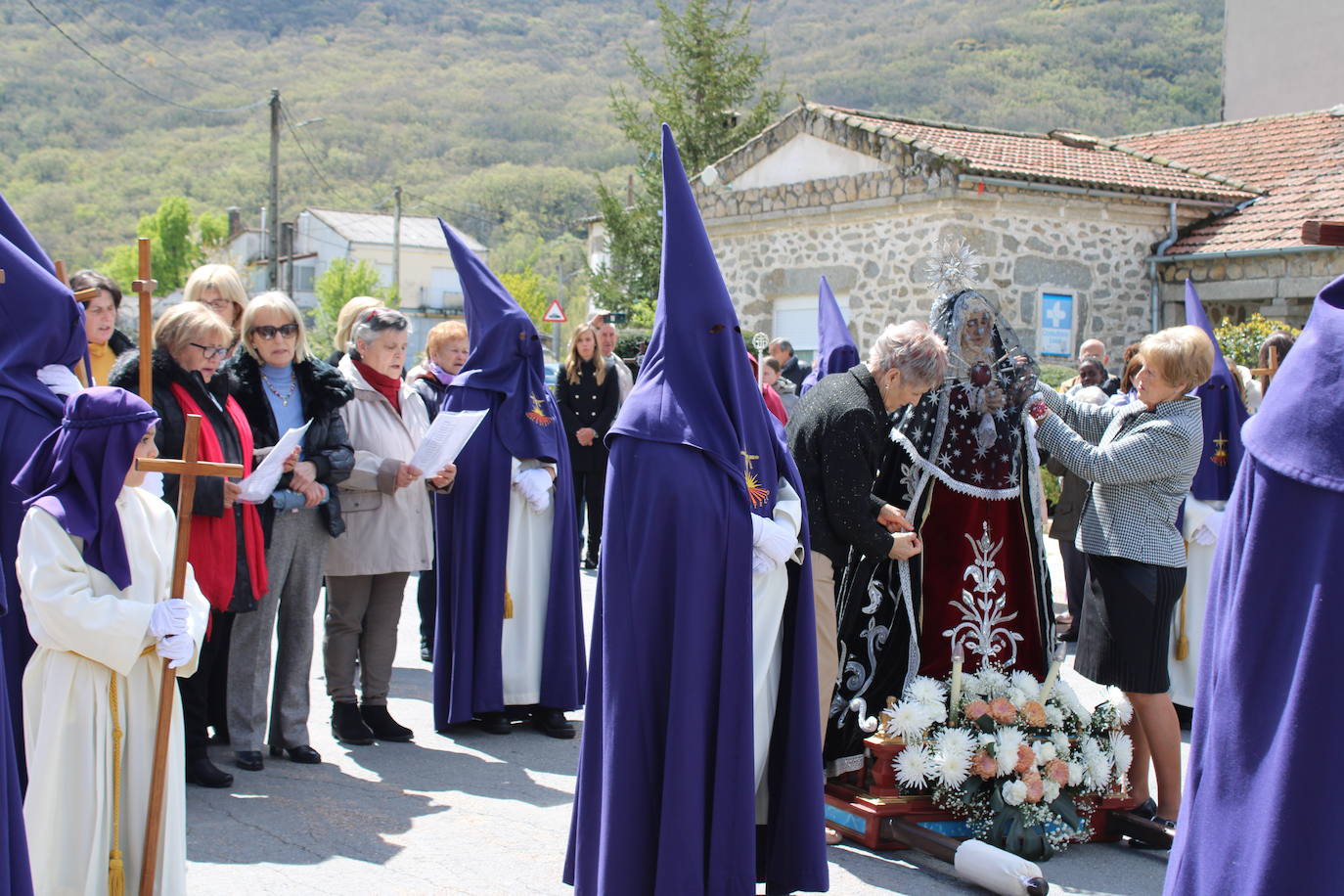 Sanchotello celebra el encuentro de Jesús con su madre