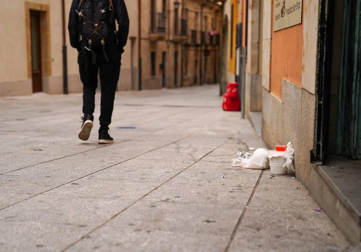 Los restos de la cena