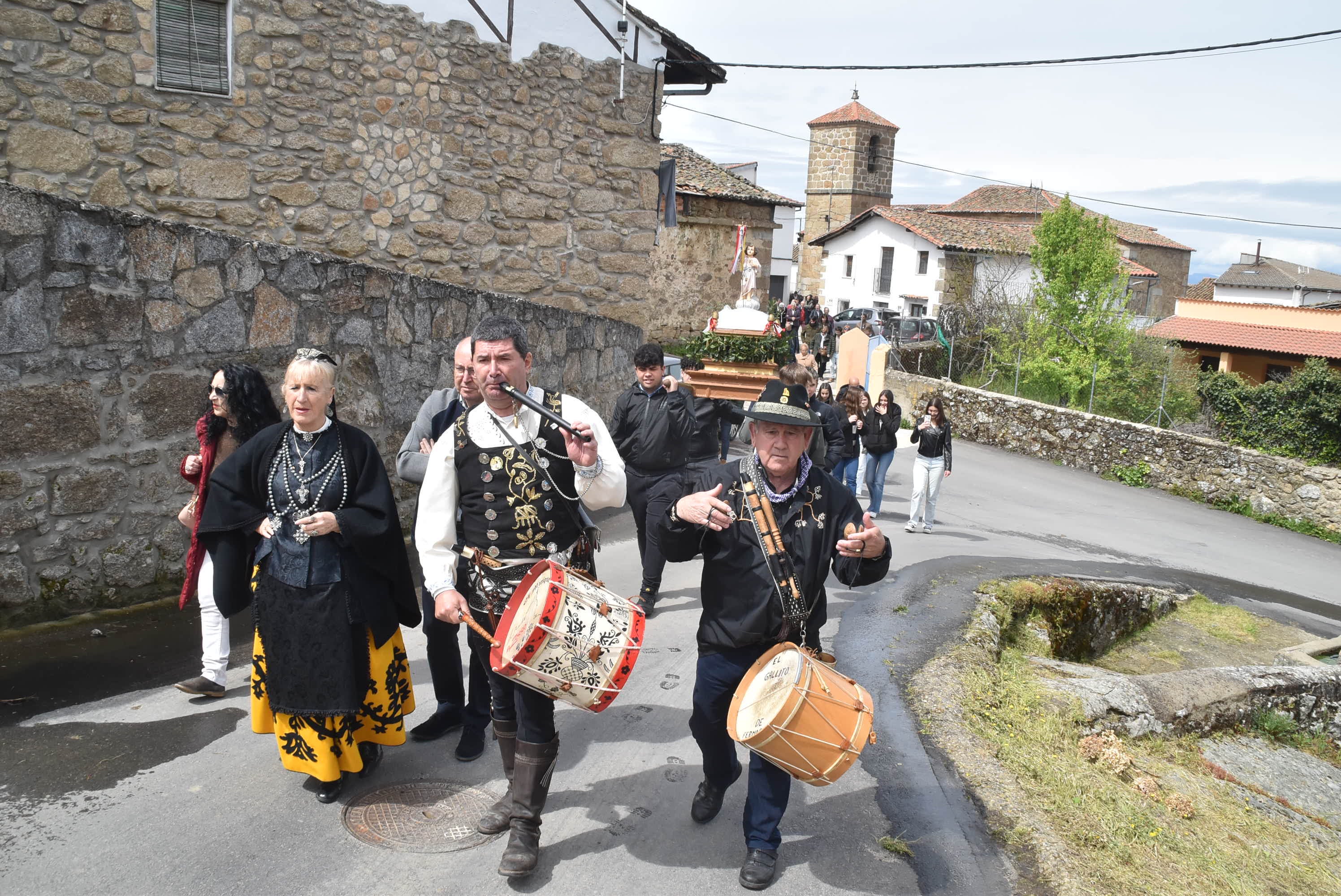 Cantagallo celebra el Lunes de Pascua con la tradicional procesión con el Niño Jesús