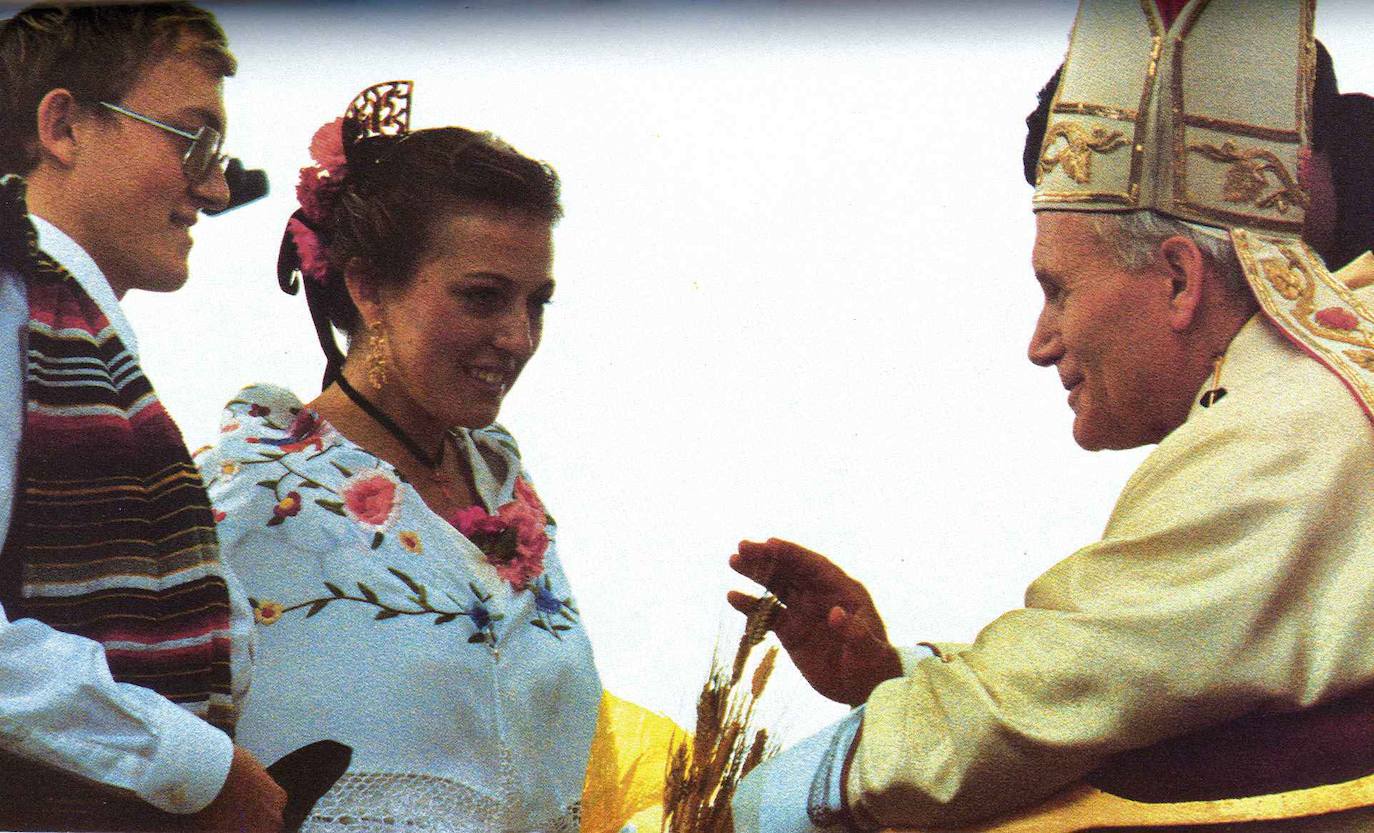 Juan Pablo II, el último papa que visitó Salamanca