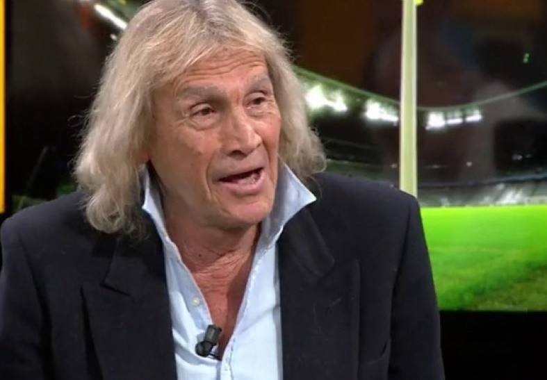 'El Loco' Gati, en televisión.