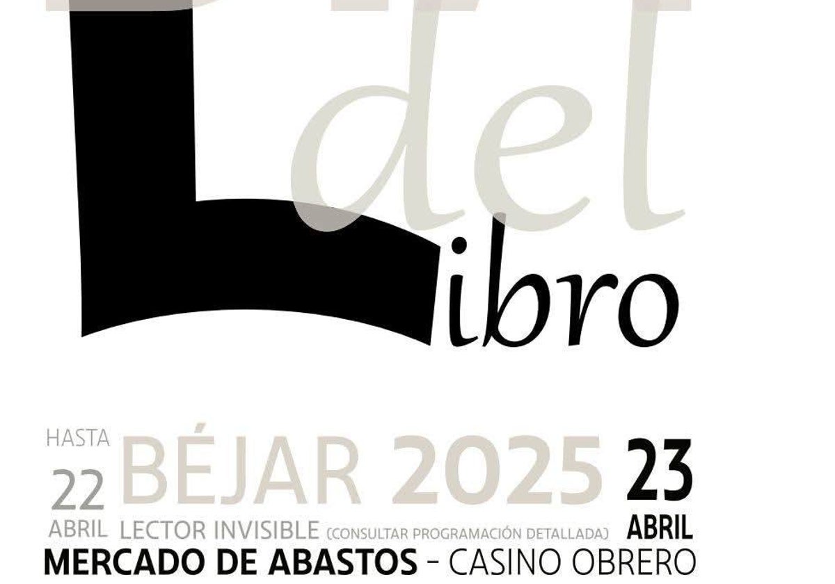 Béjar se vuelca este miércoles en la celebración del Día del libro