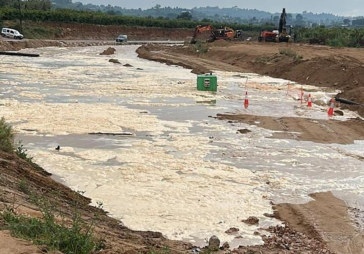 Imagen del barranco de l'Horteta de Torrent.