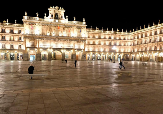 Imagen de la Plaza Mayor de Salamanca.