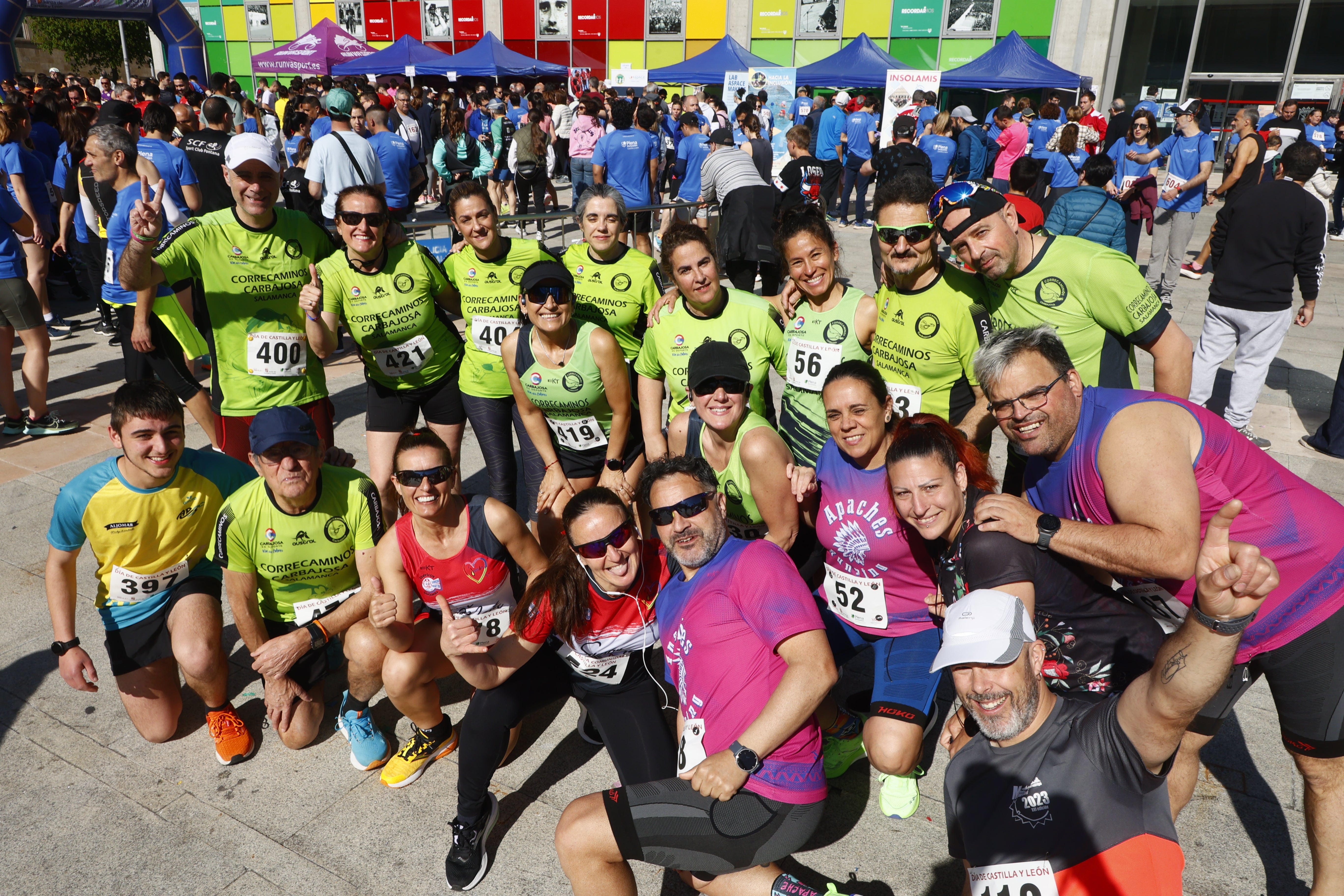 Un millar de participantes en la carrera por el Día de Castilla y León