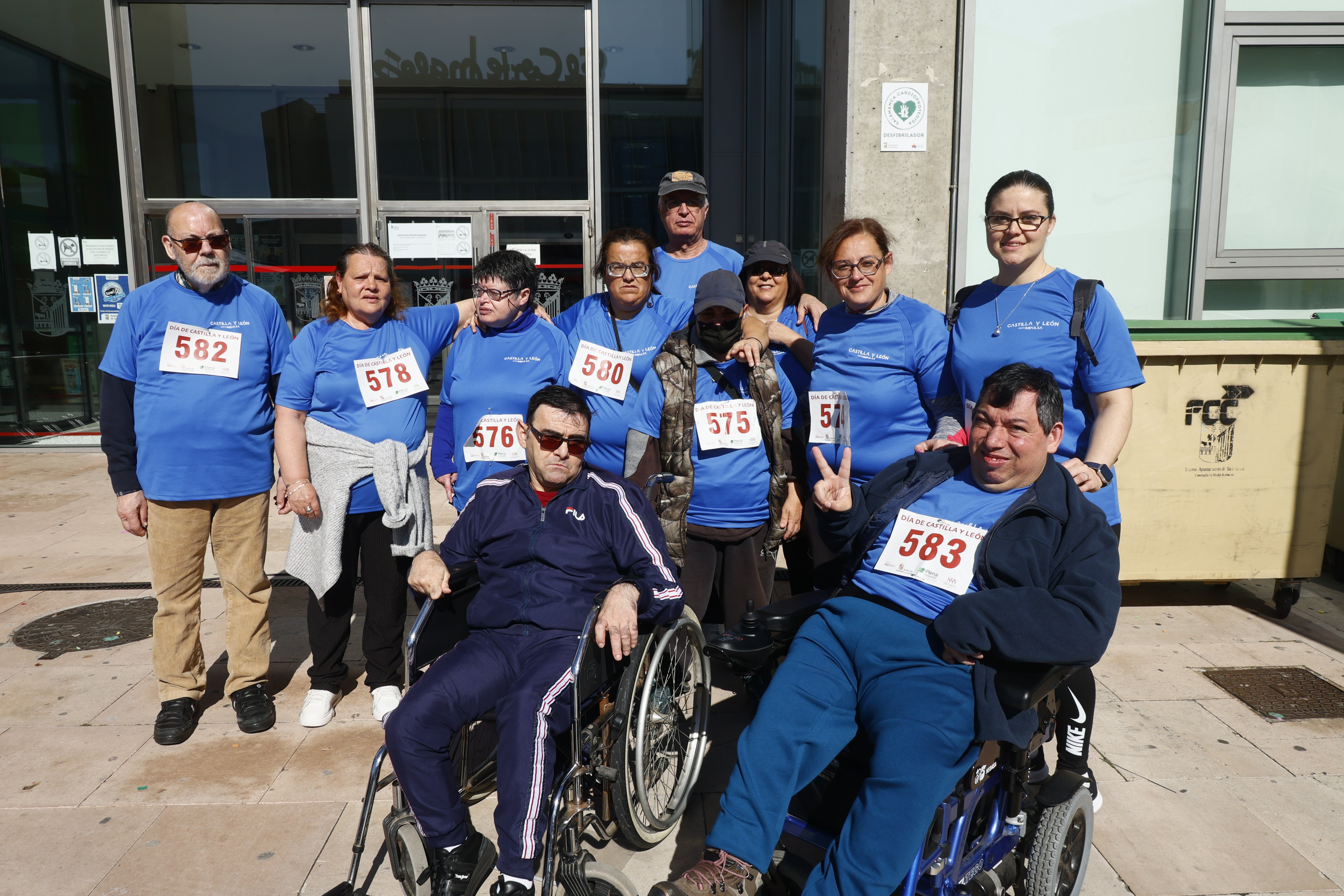 Un millar de participantes en la carrera por el Día de Castilla y León