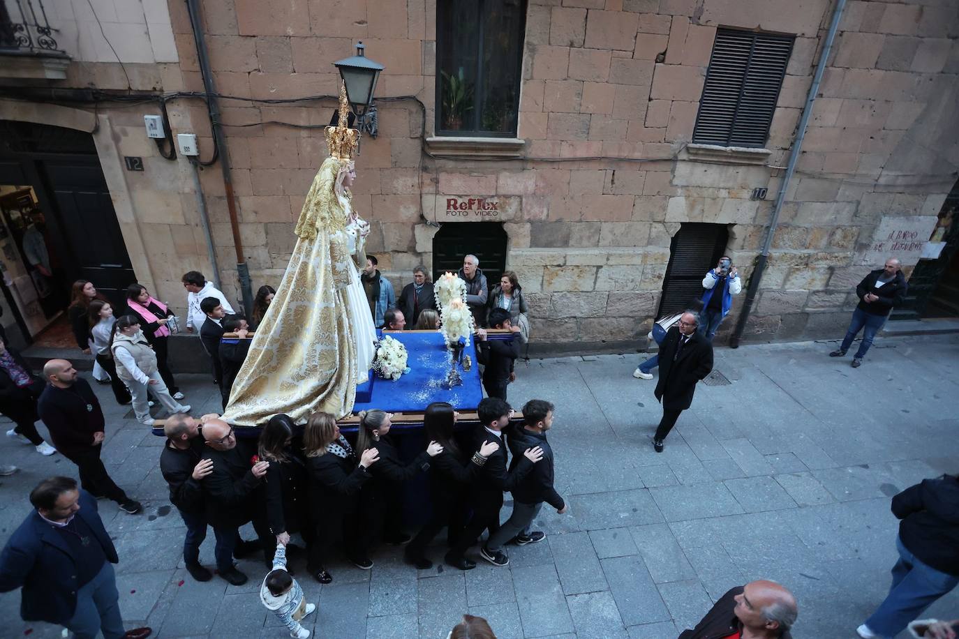 Así fue el traslado de Jesús Despojado y Caridad a la iglesia de San Sebastián
