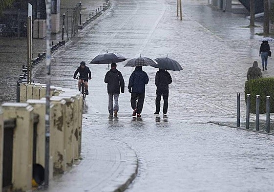 Un municipio de Castilla y León en aviso naranja por las fuertes lluvias que se esperan este viernes