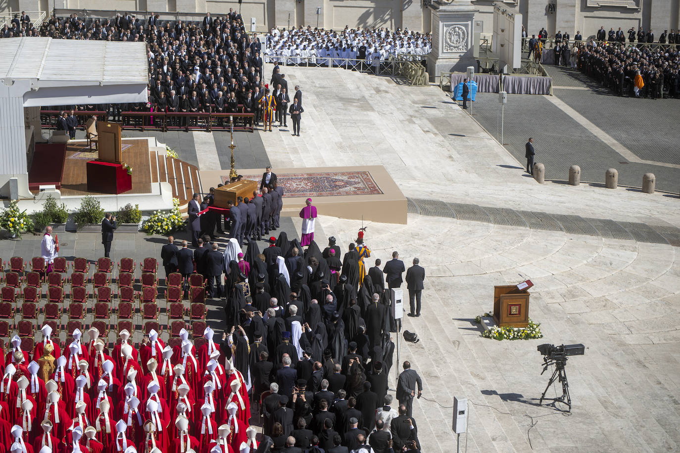 El funeral del papa Francisco en imágenes