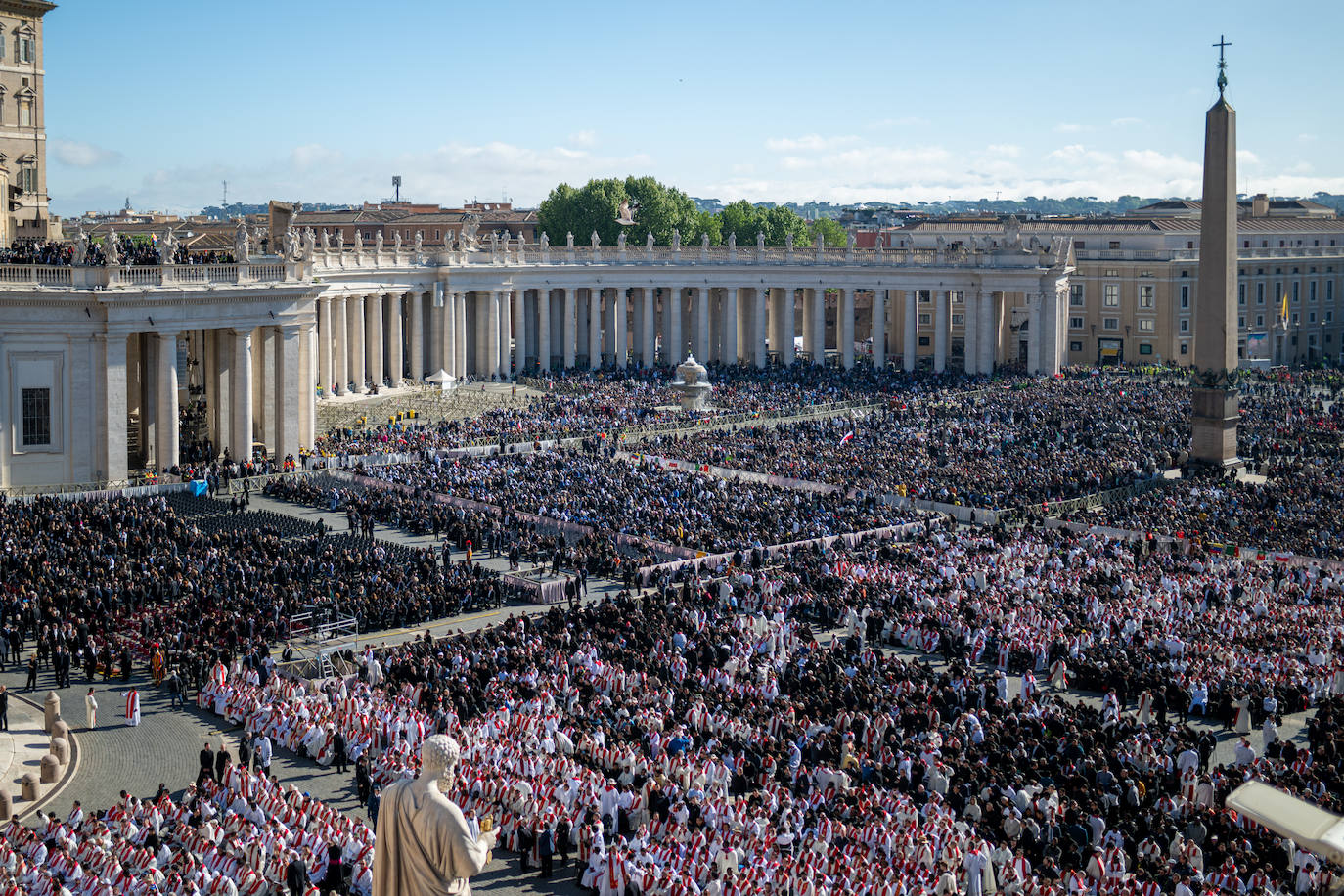 El funeral del papa Francisco en imágenes