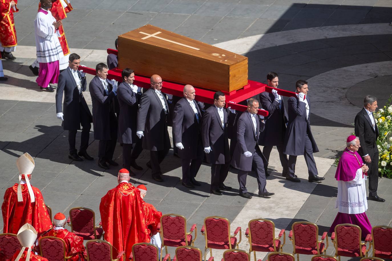 El funeral del papa Francisco en imágenes