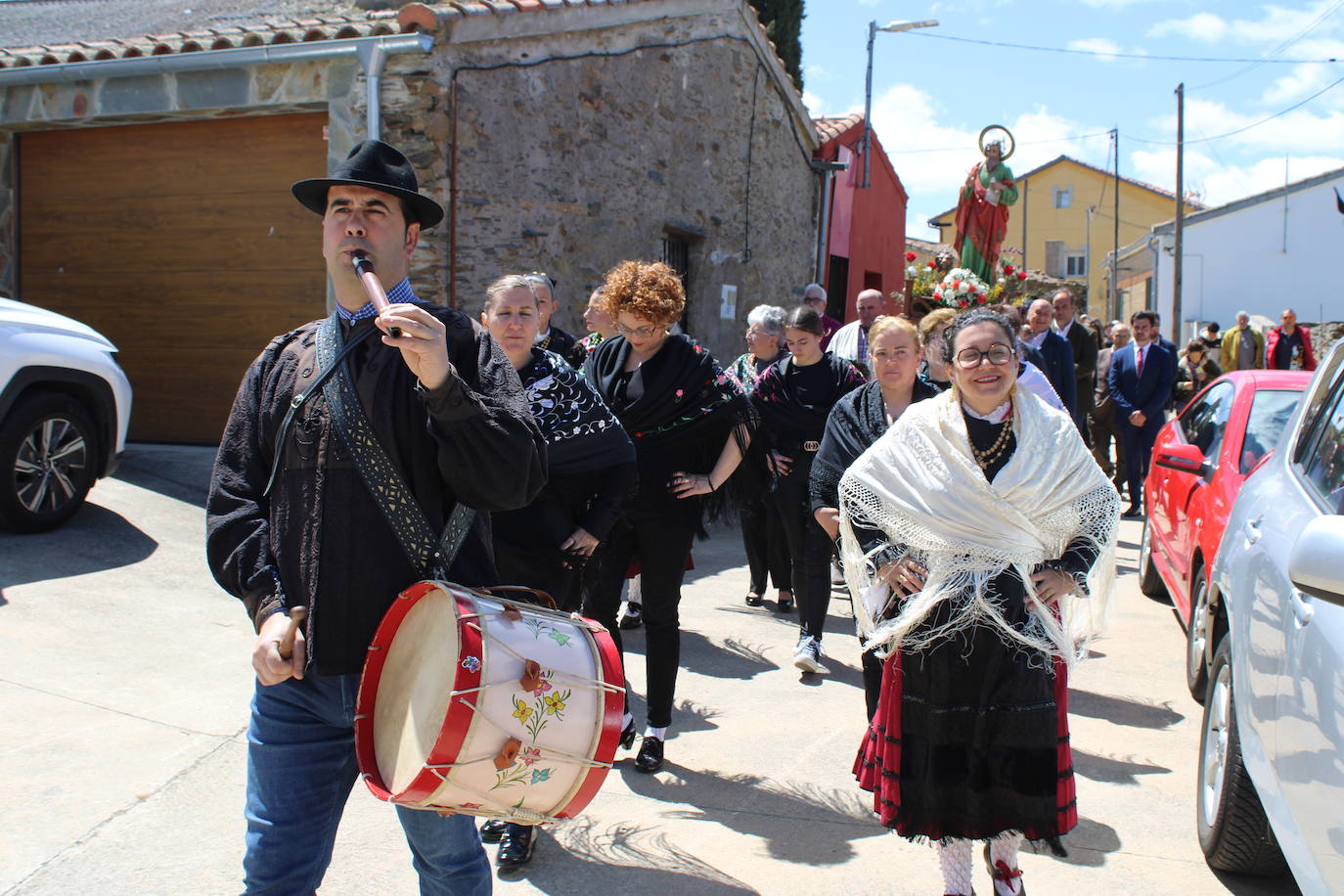 Cabezuela de Salvatierra disfruta con su fiesta en honor a San Marcos