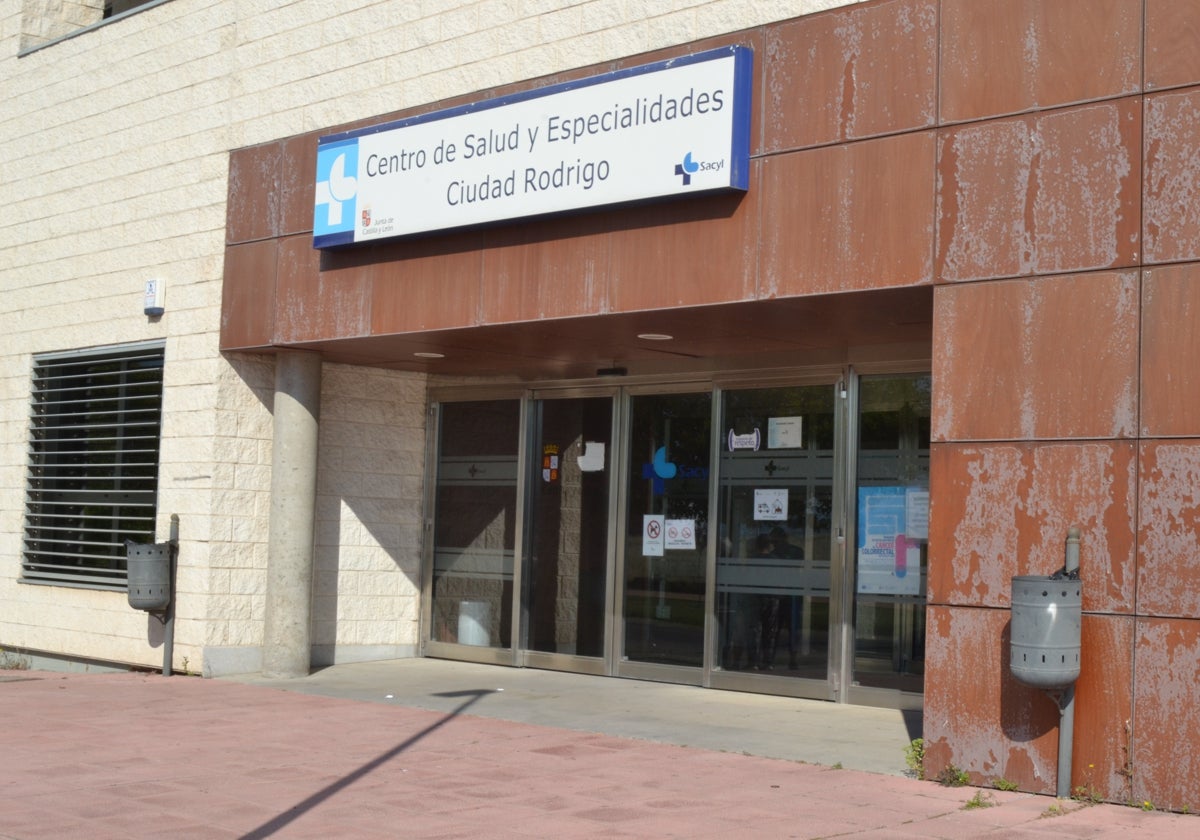 El centro de salud de Ciudad Rodrigo.