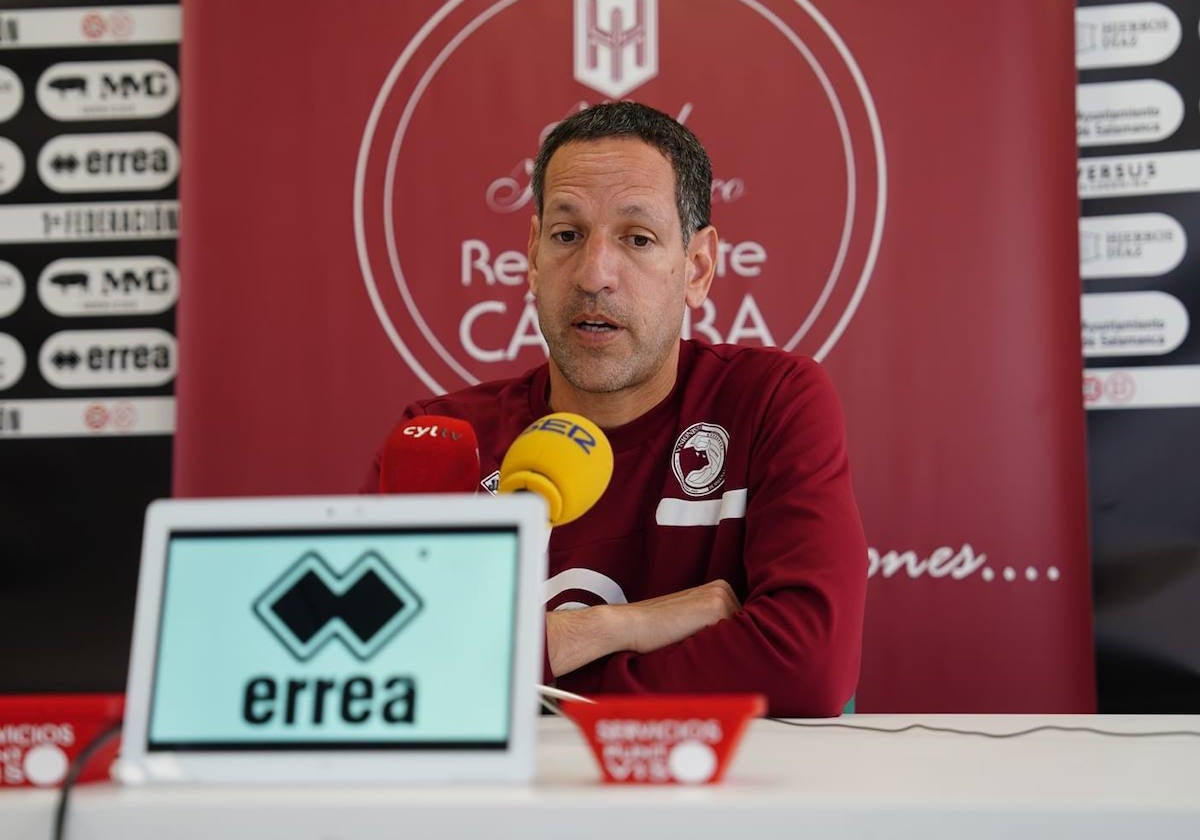 Acciari tras caer en Zubieta: «No tengo ninguna duda de que Unionistas va a continuar en Primera RFEF»