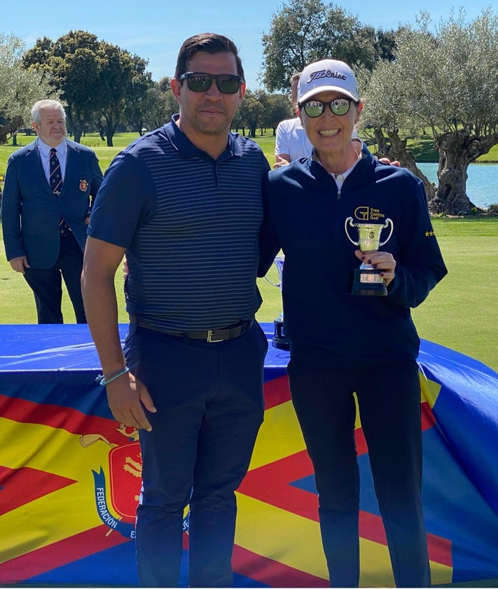 Imagen secundaria 2 - La Valmuza vuelve a coronar a Juan Postigo en el Campeonato de España de Golf Adaptado