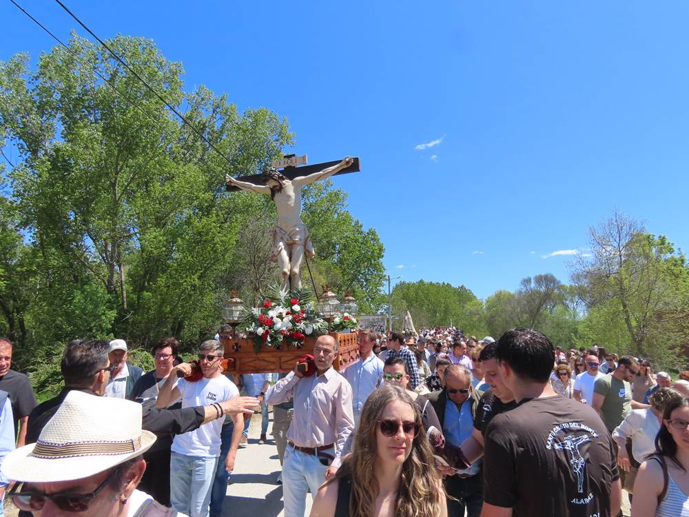 Baño de devoción para el Cristo