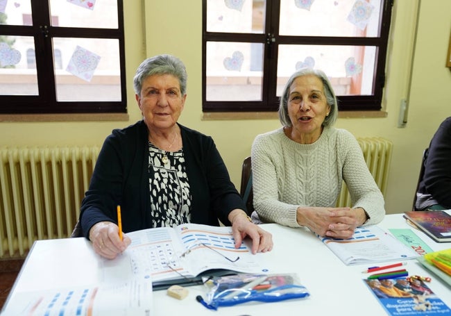 Concha Pérez e Isabel Sánchez son alumnas del programa Activa tu Mente.