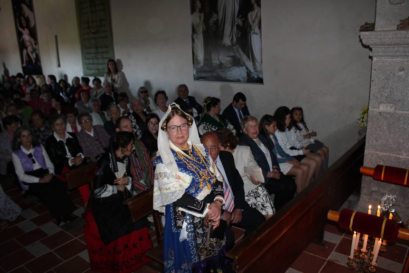 Los Santos rinde honores a la Virgen del Gozo