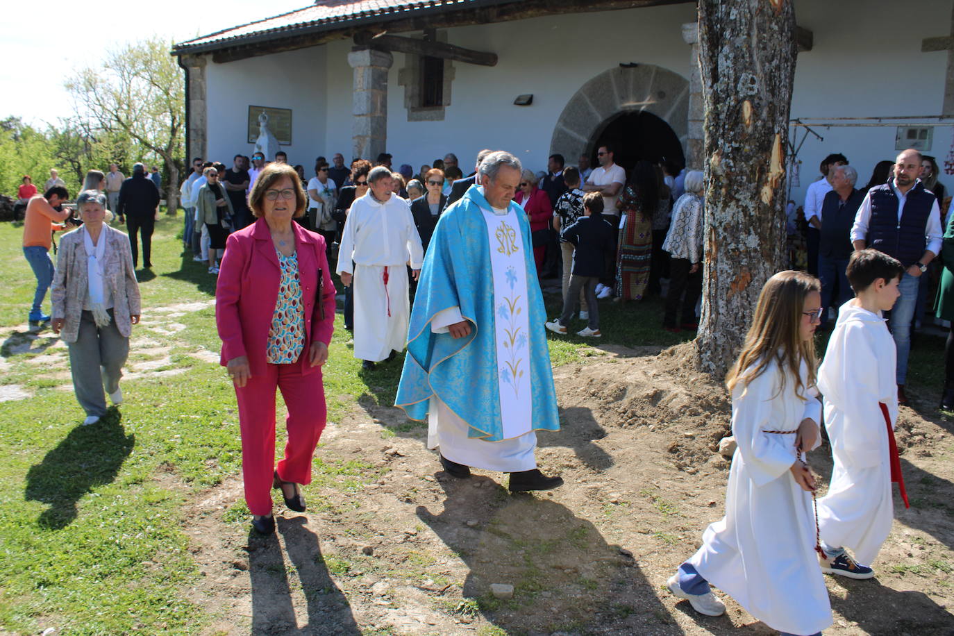 Los Santos rinde honores a la Virgen del Gozo