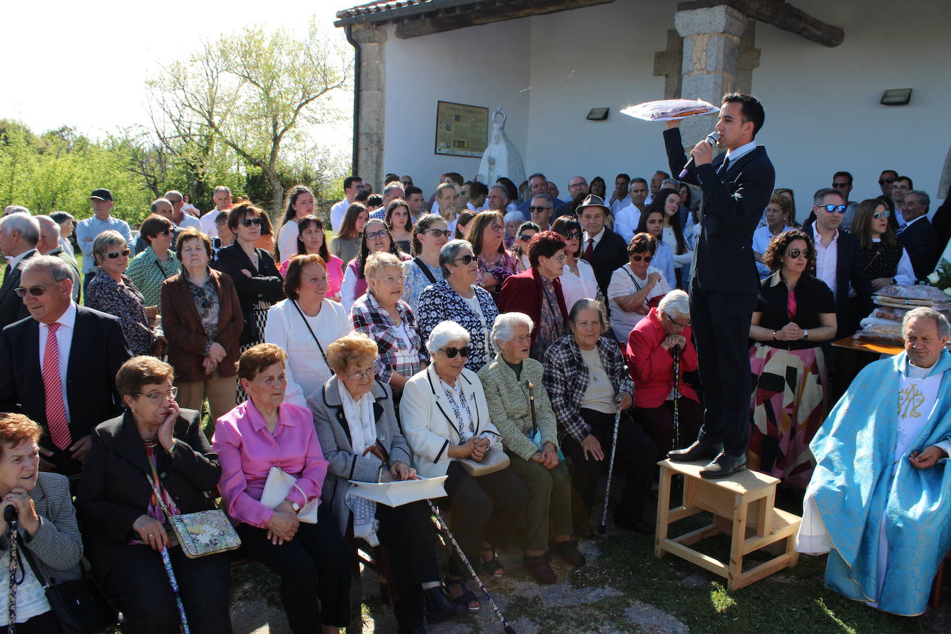 Los Santos rinde honores a la Virgen del Gozo