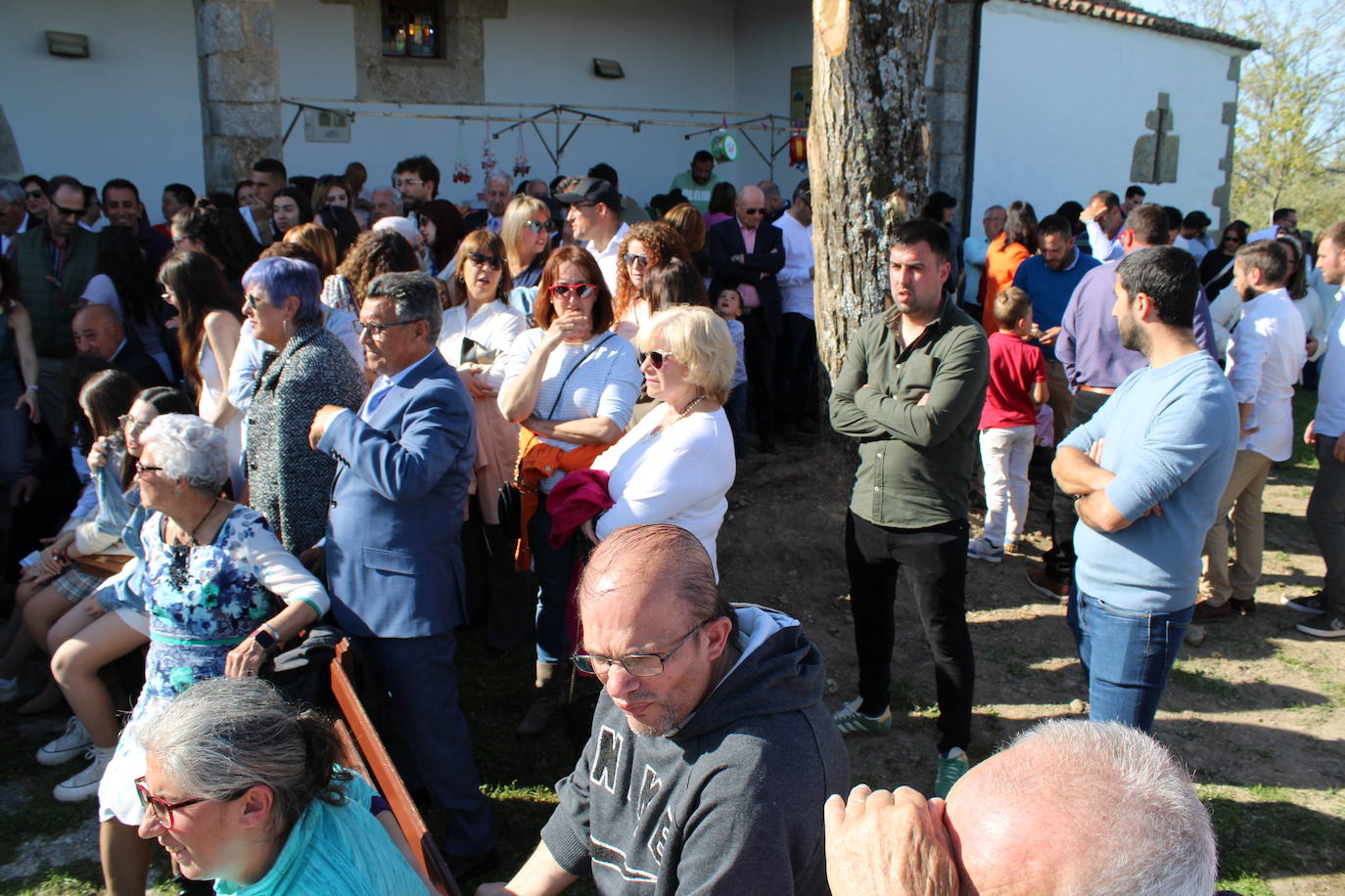 Los Santos rinde honores a la Virgen del Gozo