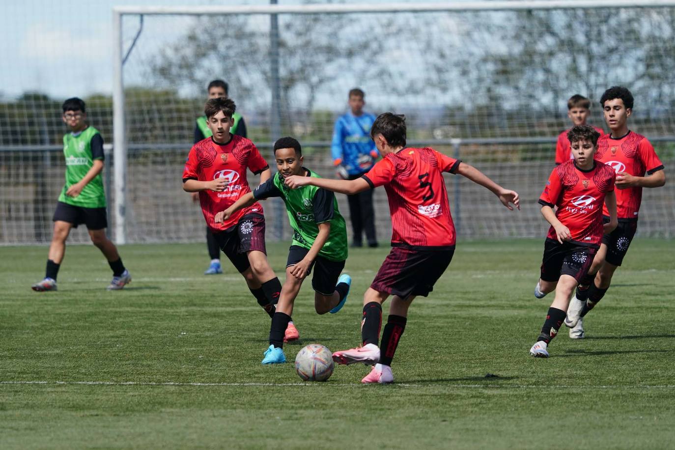 Las mejores imágenes de la jornada 24 en el fútbol base